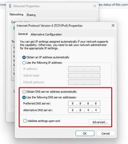 Изменение DNS-настроек для доступа к заблокированным ресурсам