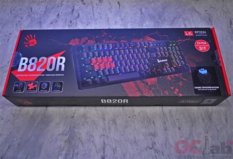 Изменение цвета клавиатуры Bloody B820R