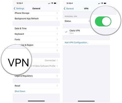 Как создать VPN на iPhone 13