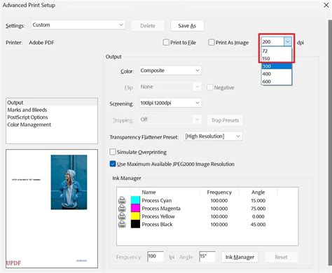 Методы определения dpi PDF файла