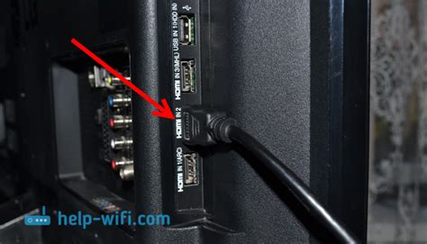 Подключение HDMI кабеля к телевизору Hyundai