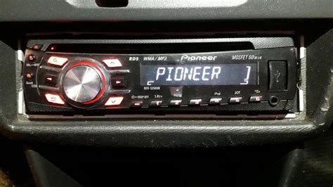 Подробная инструкция по включению русского языка на магнитоле Pioneer Mosfet 50wx4