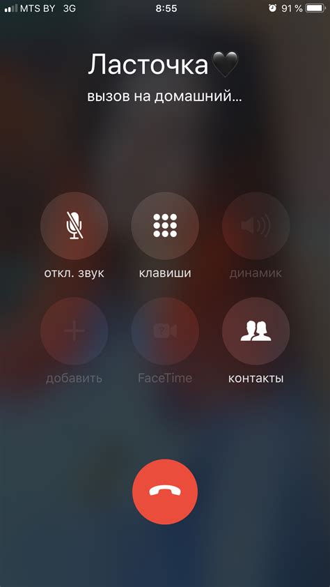 Что такое экран вызова